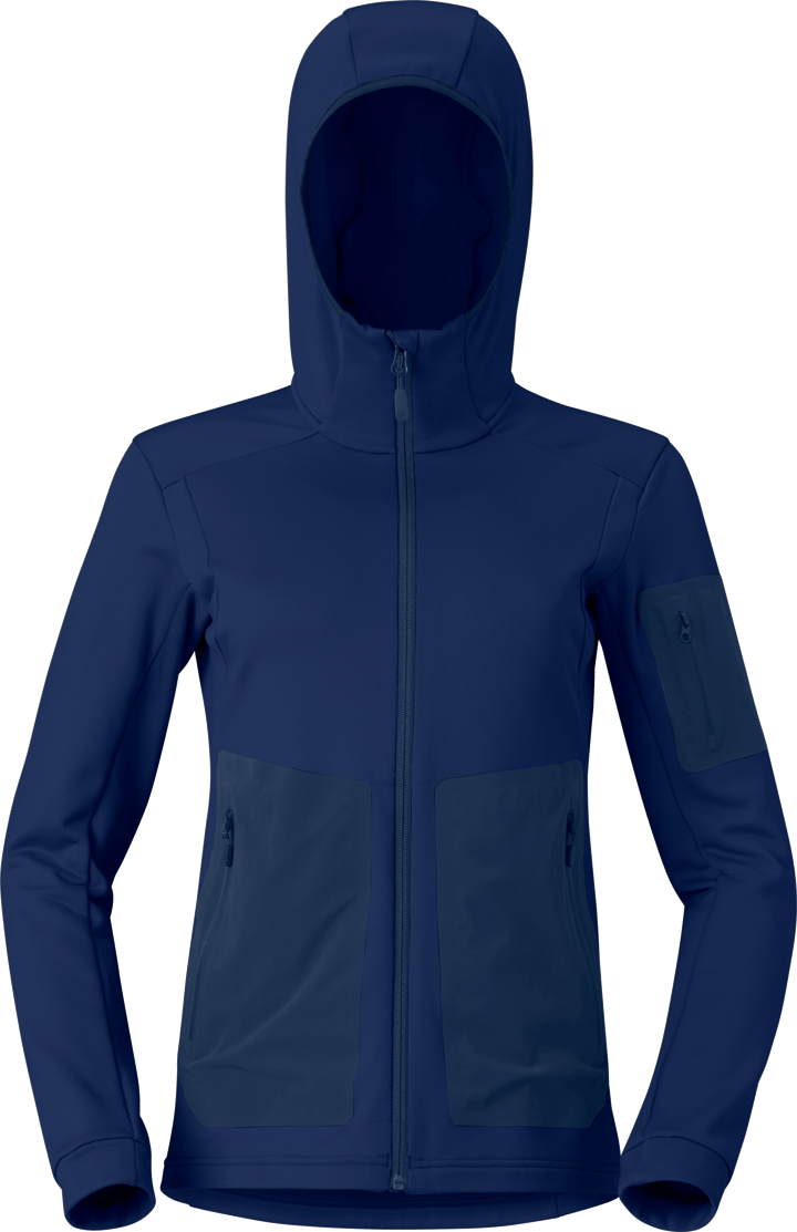 Norrøna Falketind Warm2 Stretch Hood W'S Indigo Night Norrøna