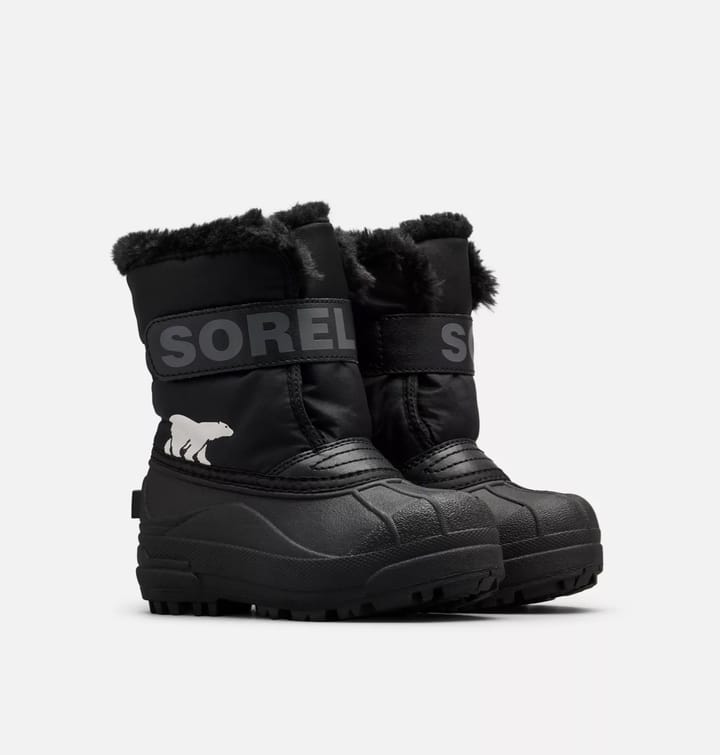 Sorel Childrens Snow Commander Boot Black/Charcoal Sorel