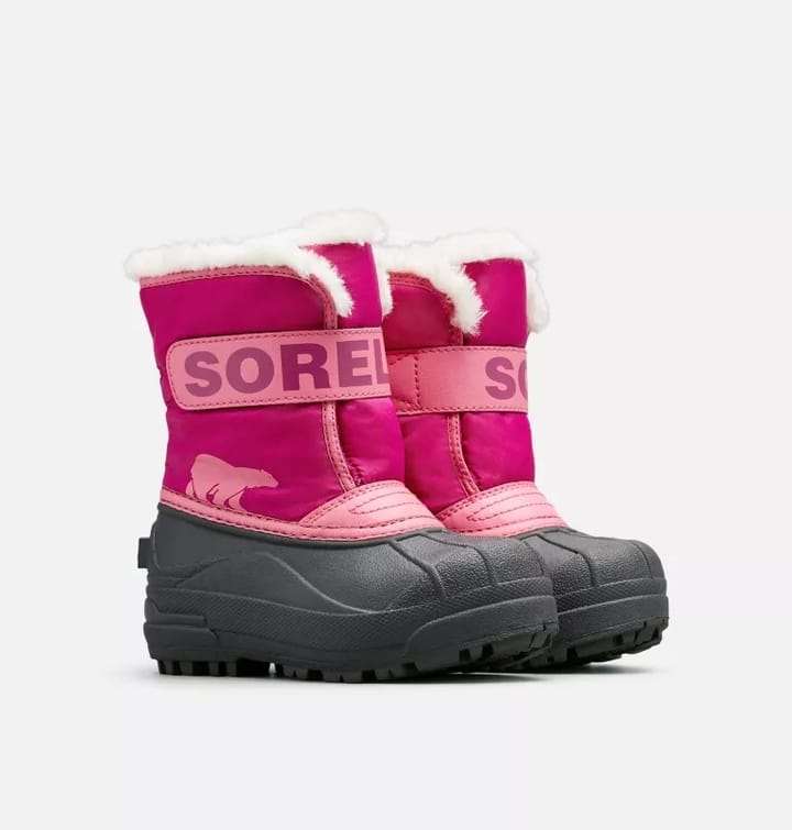 Sorel Kids' Snow Commander Boot Tropic Pink/Deep Blush Sorel