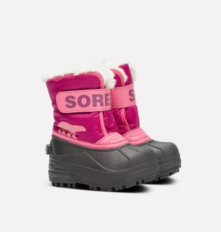 Sorel Toddler Snow Commander Boot Tropic Pink, Deep Blush Sorel