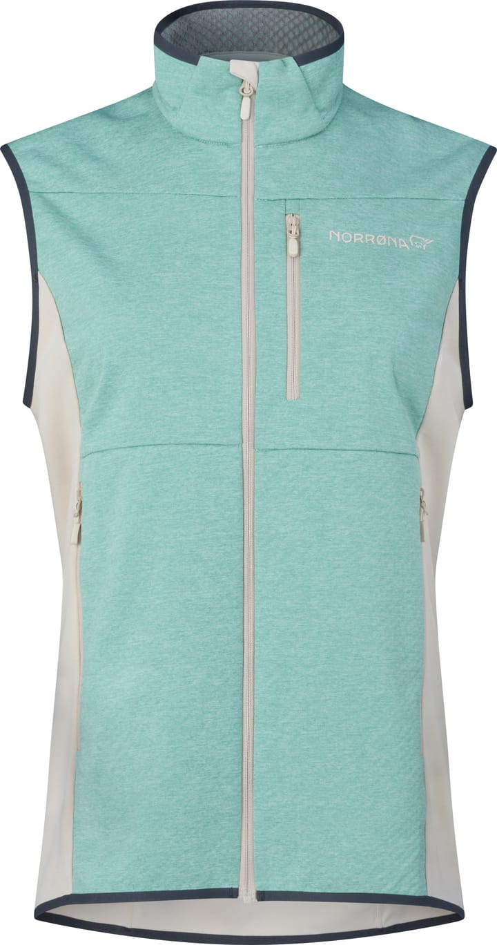 Norrøna Women's Falketind Warm2 Octa Vest Malachite Green Norrøna