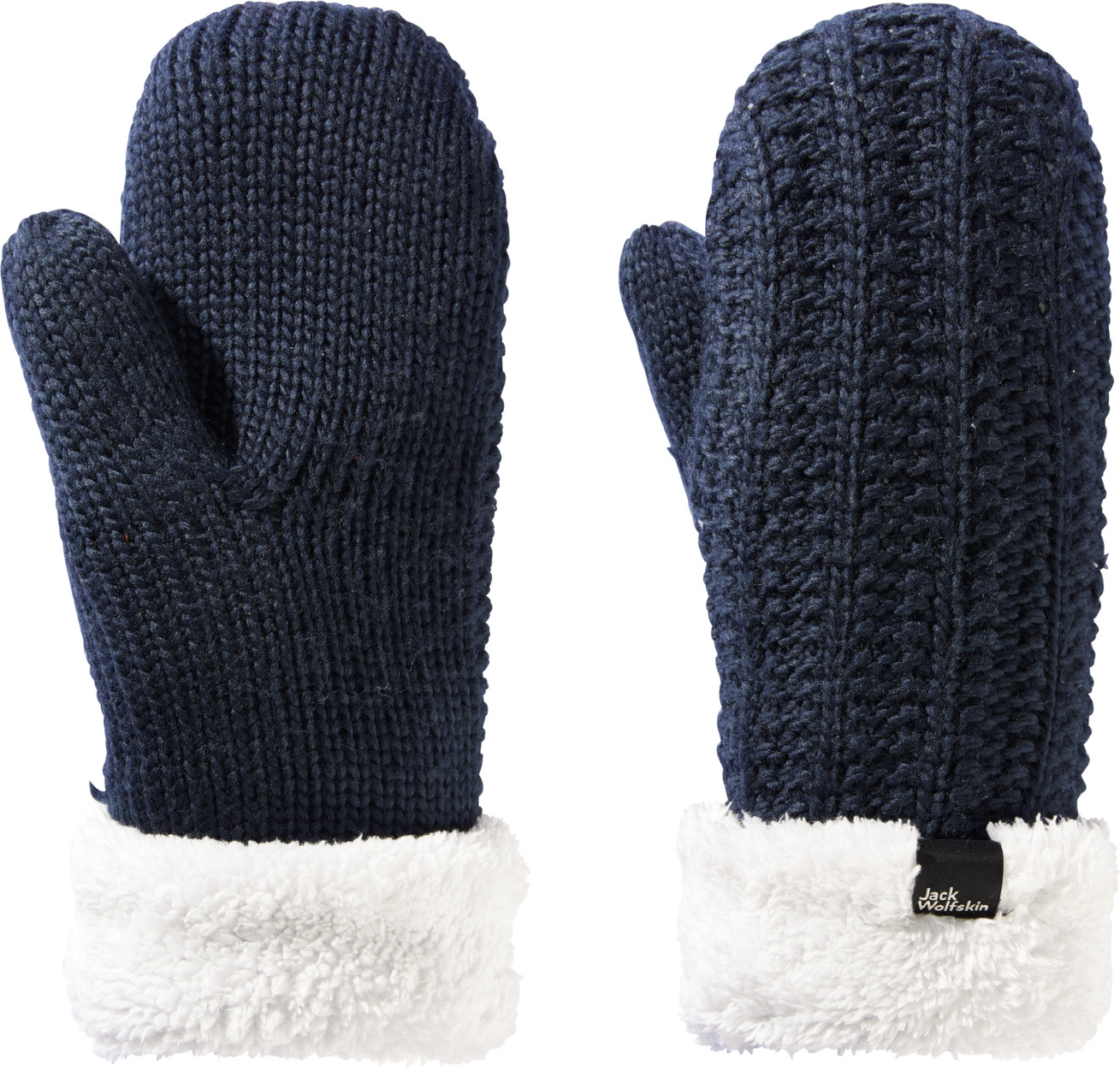 Jack Wolfskin Women’s Highloft Knit Mitten Night Blue