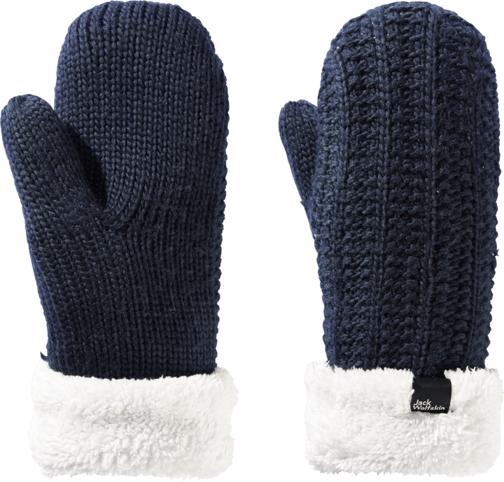 Jack Wolfskin Women's Highloft Knit Mitten Night Blue Jack Wolfskin