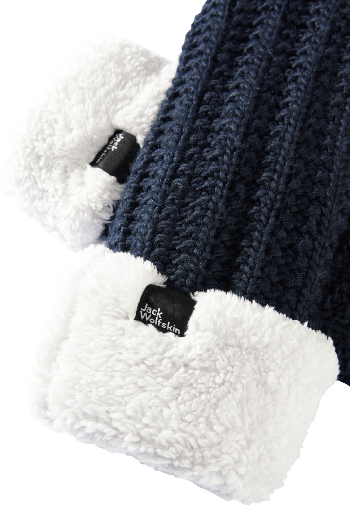 Jack Wolfskin Women's Highloft Knit Mitten Night Blue Jack Wolfskin