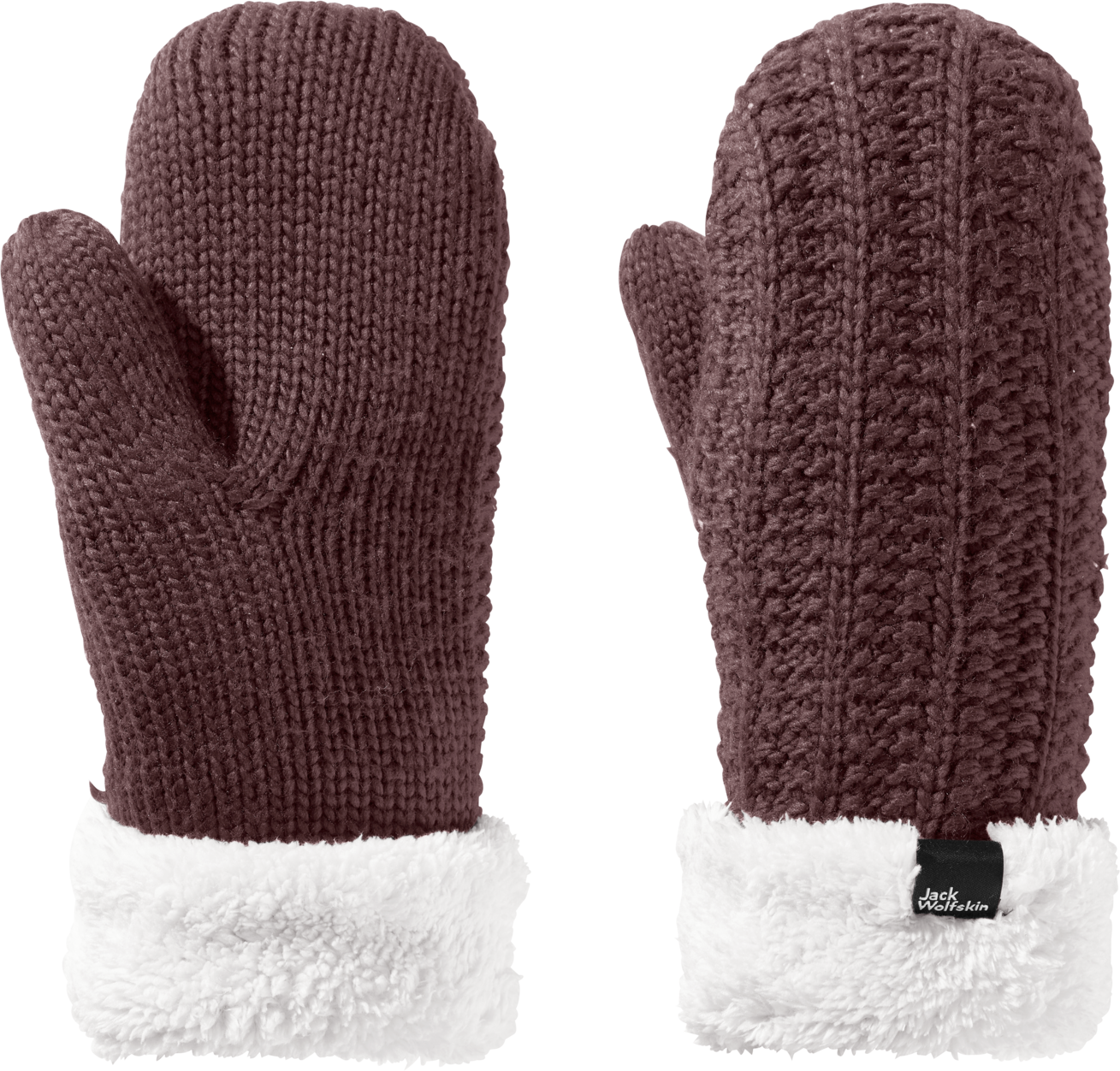 Jack Wolfskin Women’s Highloft Knit Mitten Boysenberry