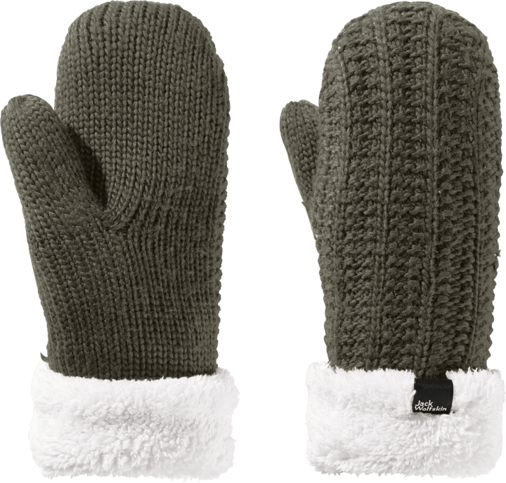 Jack Wolfskin Women's Highloft Knit Mitten Island Moss Jack Wolfskin