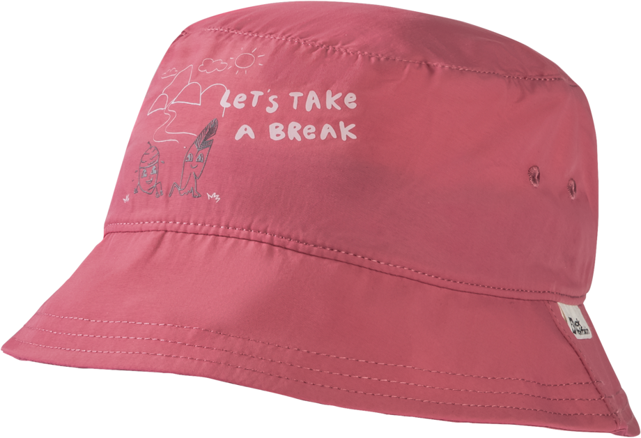 Jack Wolfskin Kids’ At Home Bucket Hat Soft Pink