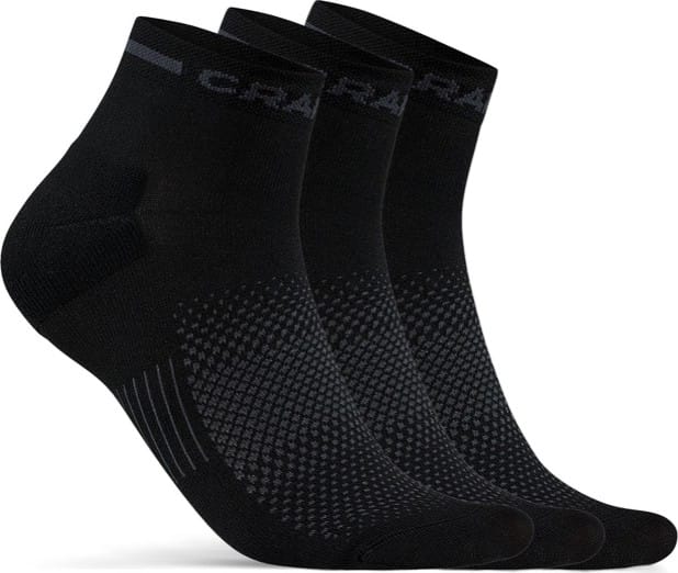 Craft Core Dry Mid Sock 3-pack Black Craft