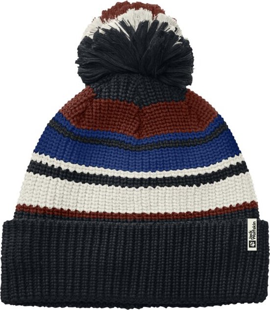 Jack Wolfskin Kids’ Pompom Beanie Night Blue