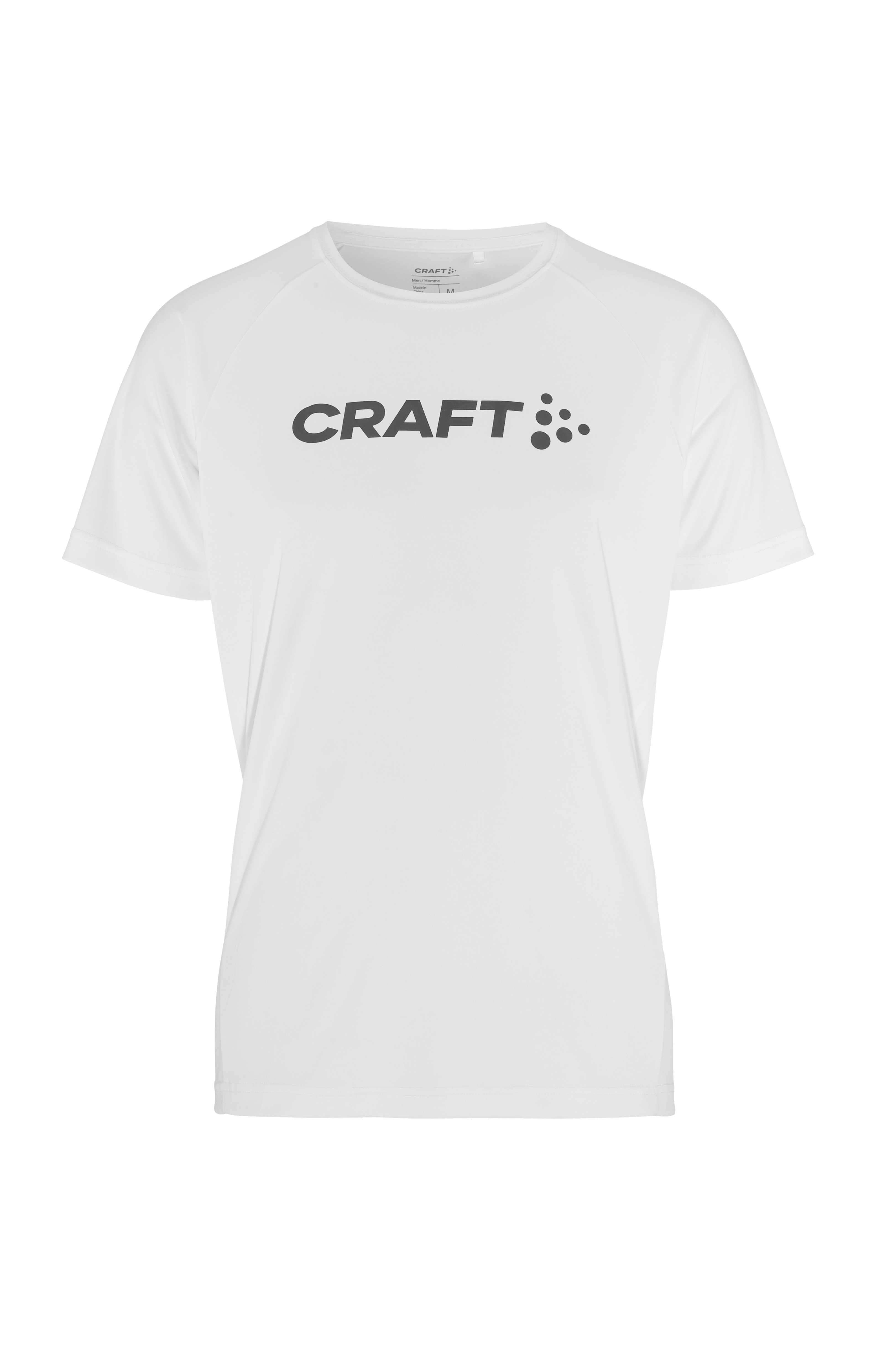 Craft Men’s Core Unify Logo Tee White/Granite