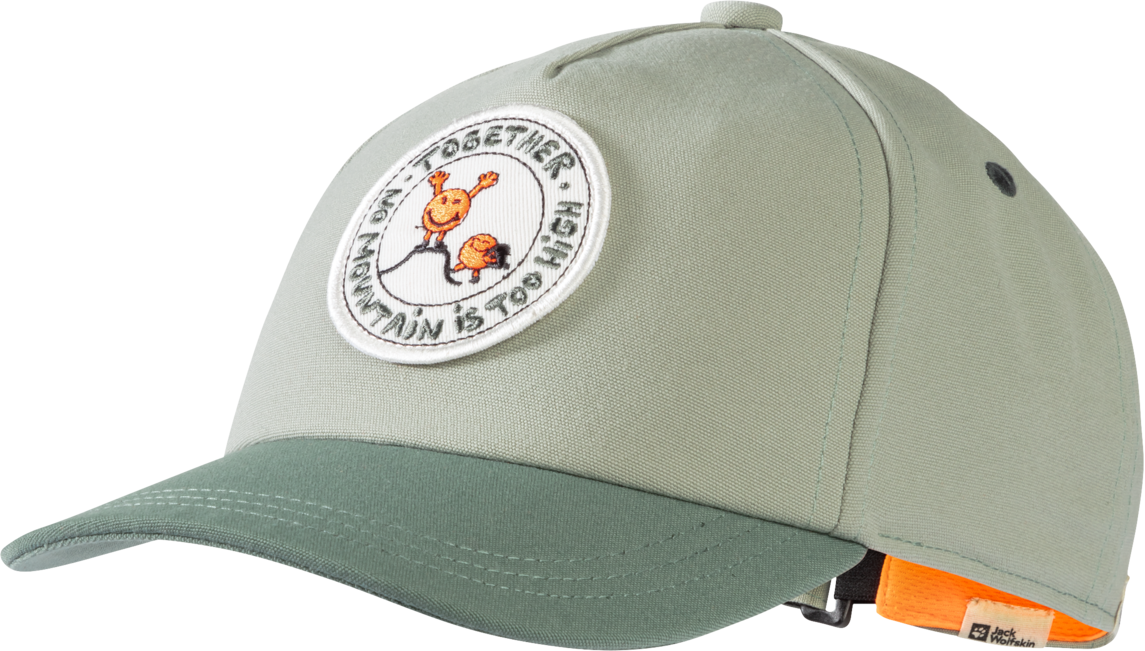 Jack Wolfskin Kids’ Smileyworld Badge Cap Mint Leaf