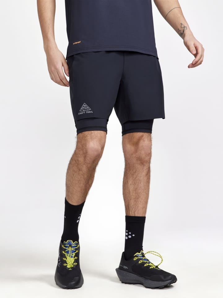 Craft Men's Pro Trail 2in1 Shorts Black Craft