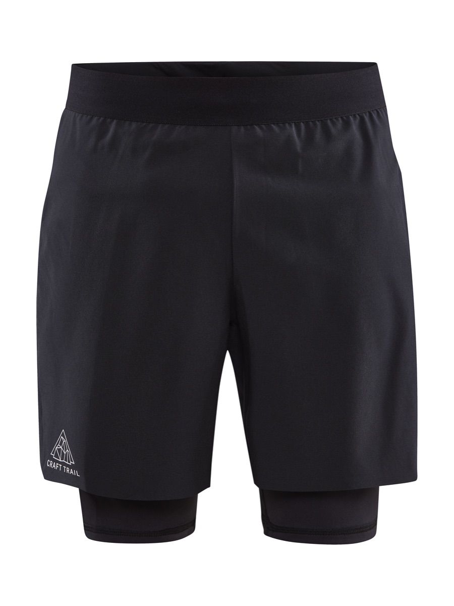 Craft Men's Pro Trail 2in1 Shorts Black