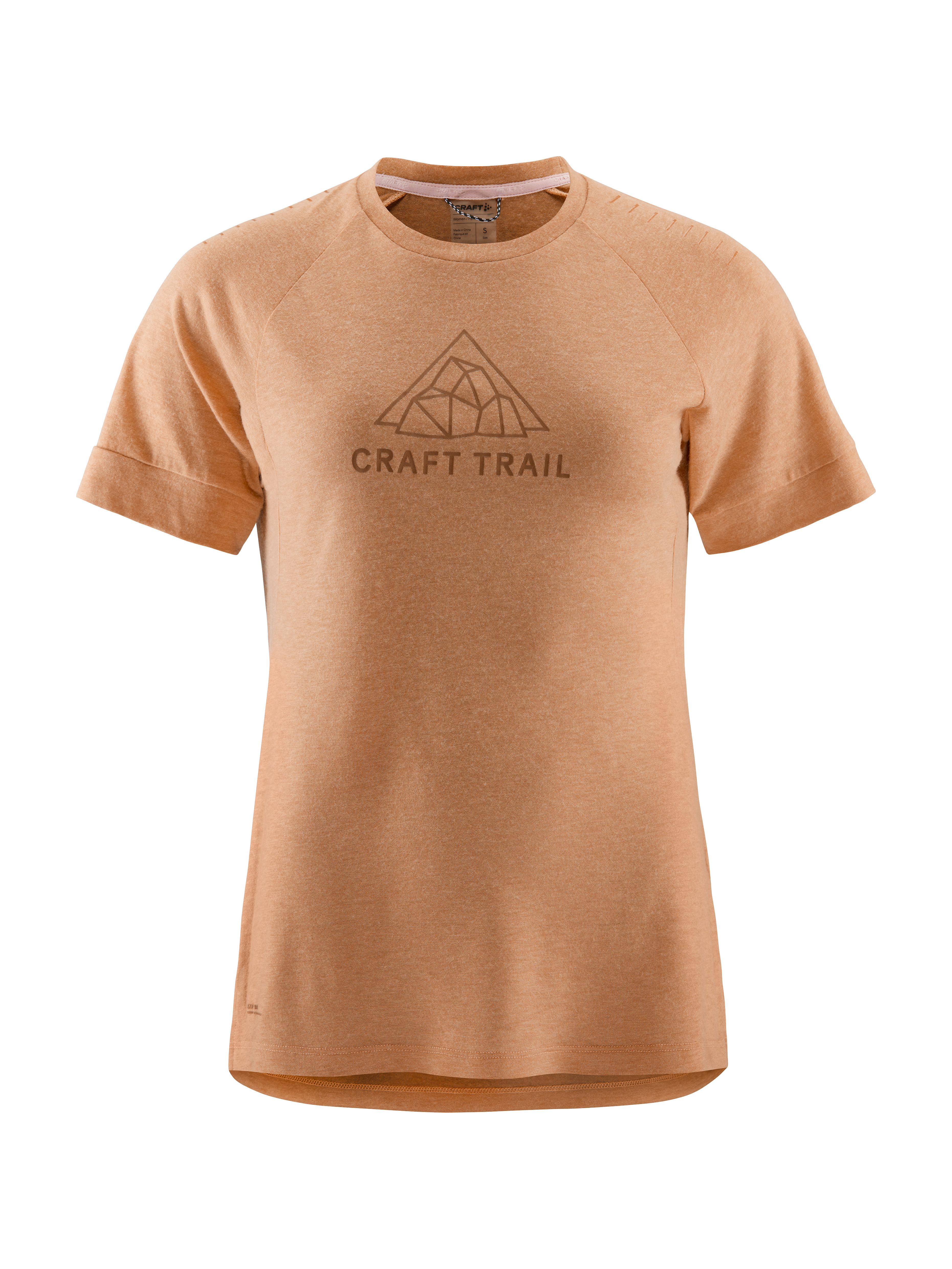 Craft Women’s Adv Trail Wool Short Sleeve Tee Cliff Melange