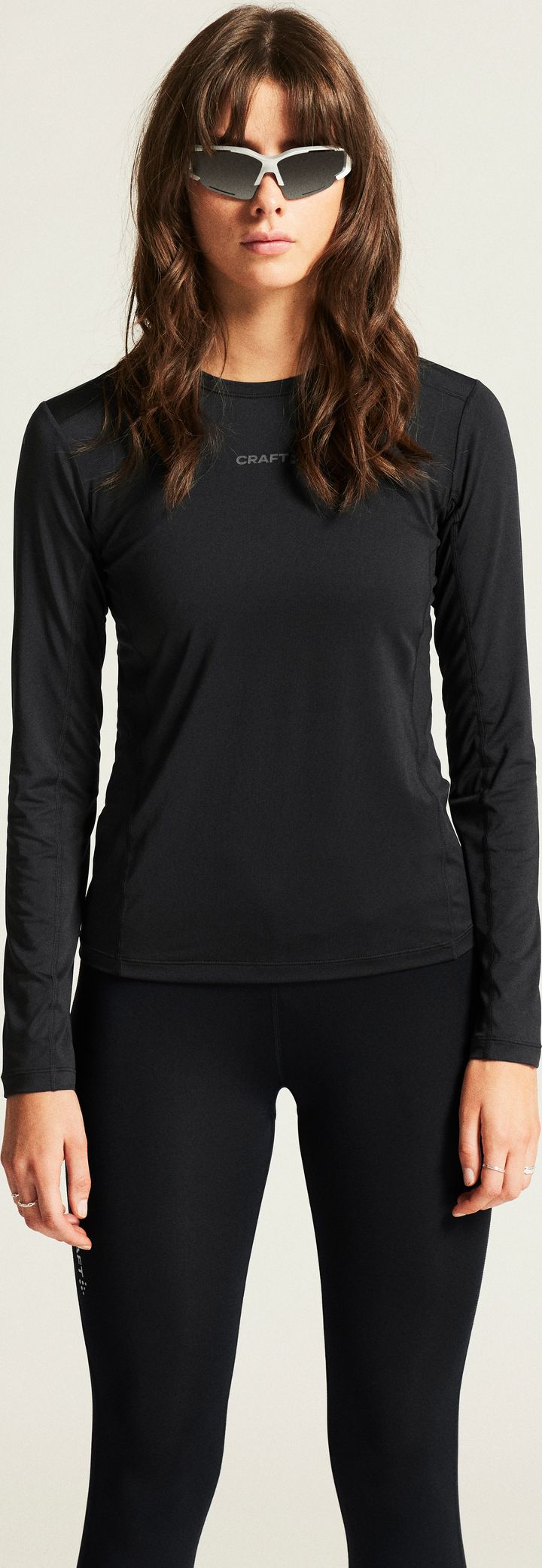 Craft Women's Advance Essence Long Sleeve Tee 2 Black Craft