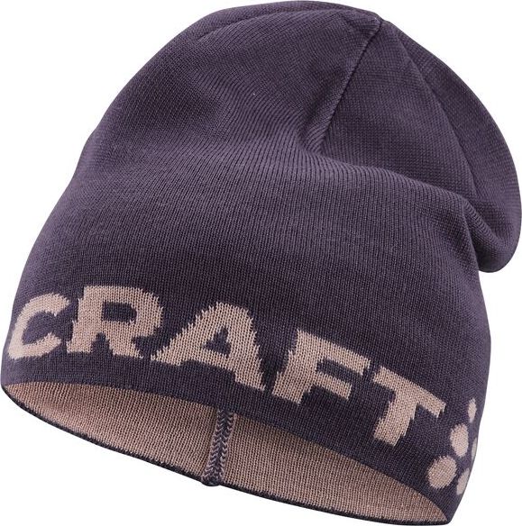 Craft Unisex Adv Nordic Training Merino Logo Hat Dark Plum, Dk Plum, L/XL