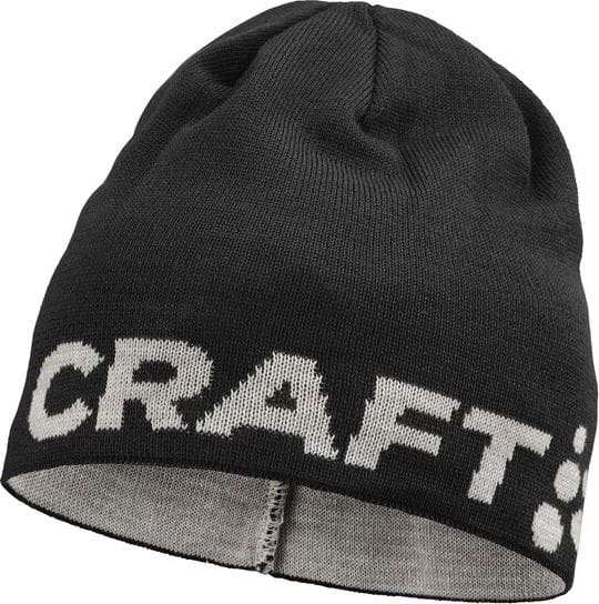 Craft Unisex Adv Nordic Training Merino Logo Hat Black-Ghost Craft