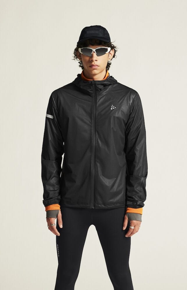 Craft Men's Pro Hydro Lightweight Jacket M Black Craft