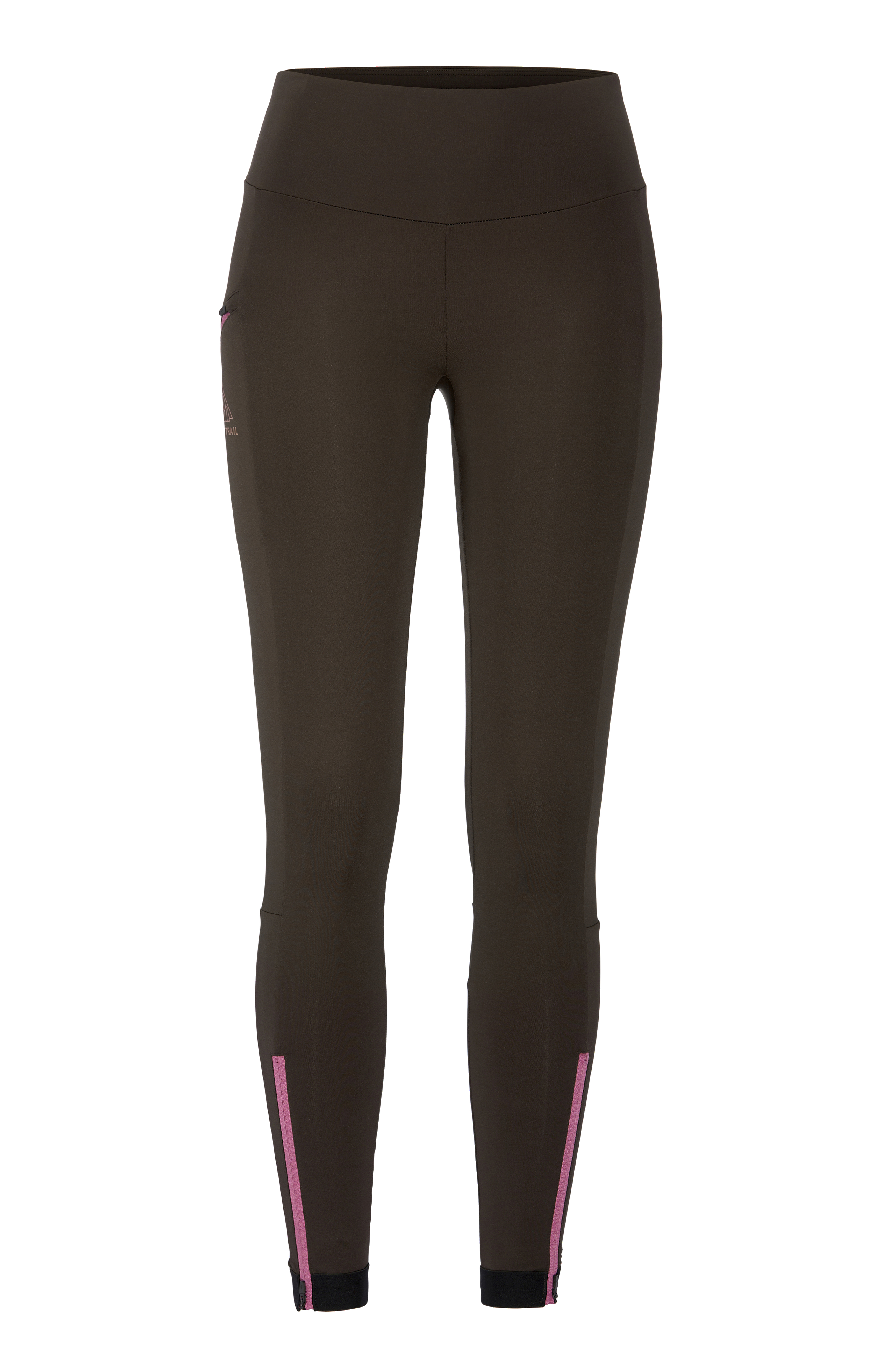 Craft Women’s Pro Trail Tights 2 Bark/Rouge