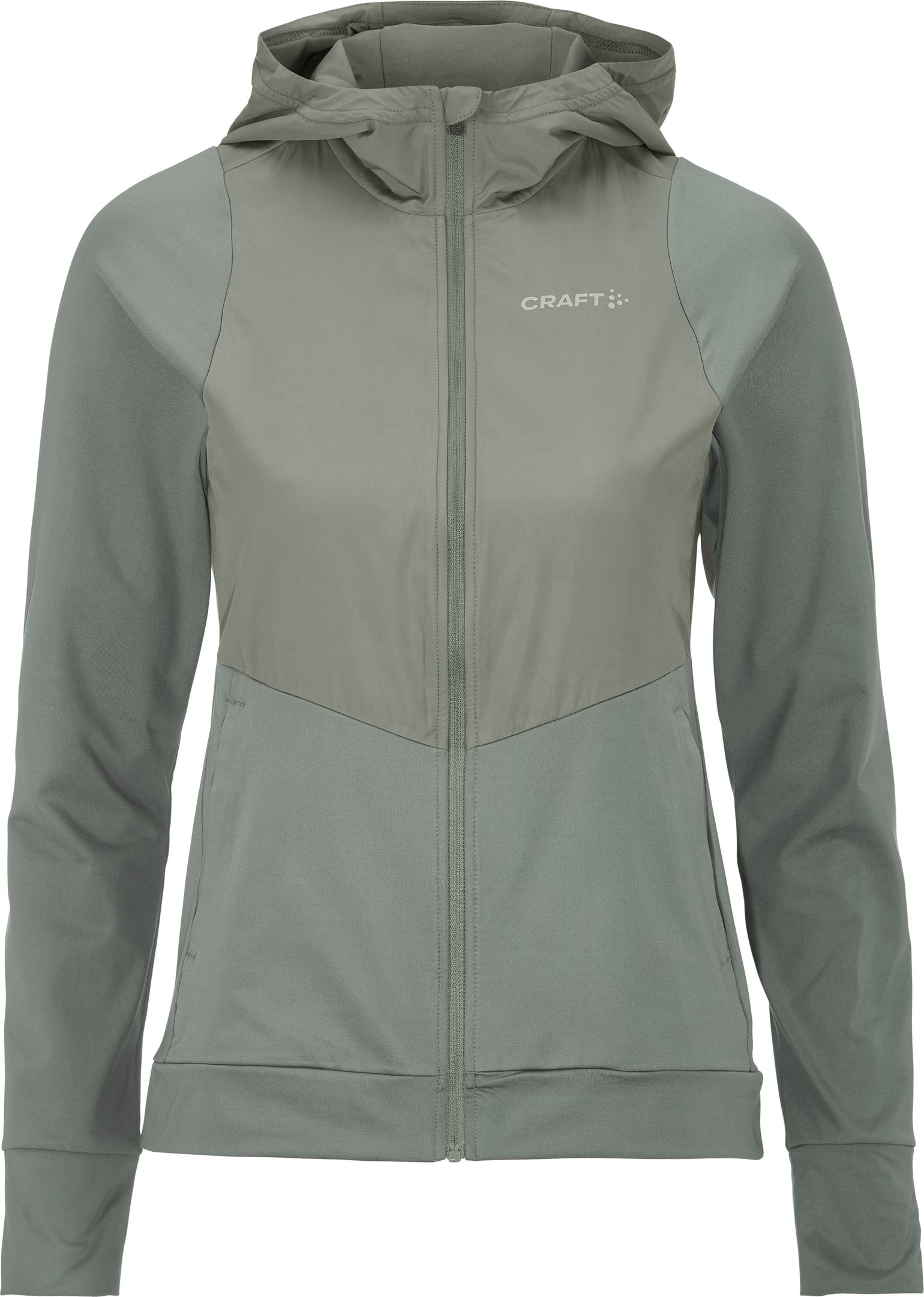 Craft Women's Advance Essence Jersey Hood Jacket 2 Leaf