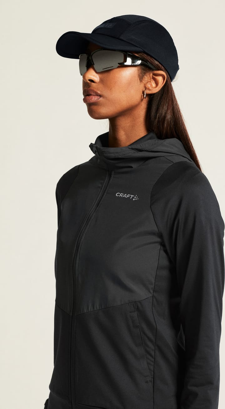 Craft Women's Advance Essence Jersey Hood Jacket 2 Black Craft