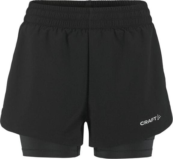 Craft Women's Adv Essence 2-In-1 Shorts 2 Black Craft