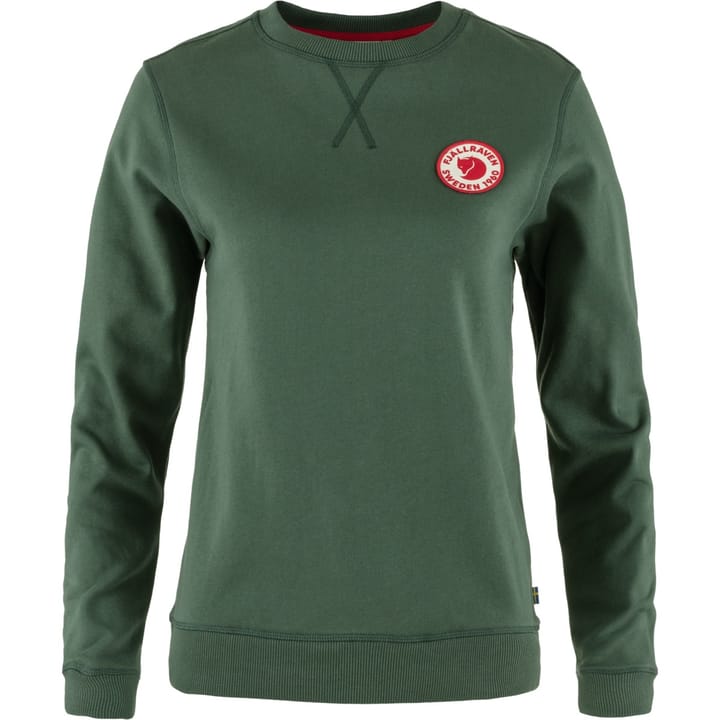 Fjällräven Women's 1960 Logo Badge Sweater Deep Patina Fjällräven