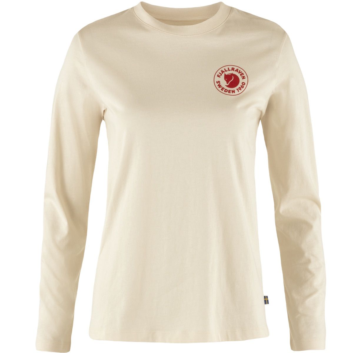 Fjällräven 1960 Logo T-Shirt Ls W Chalk White