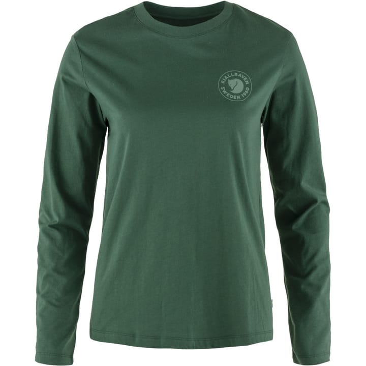 Fjällräven 1960 Logo T-Shirt Ls W Deep Patina Fjällräven