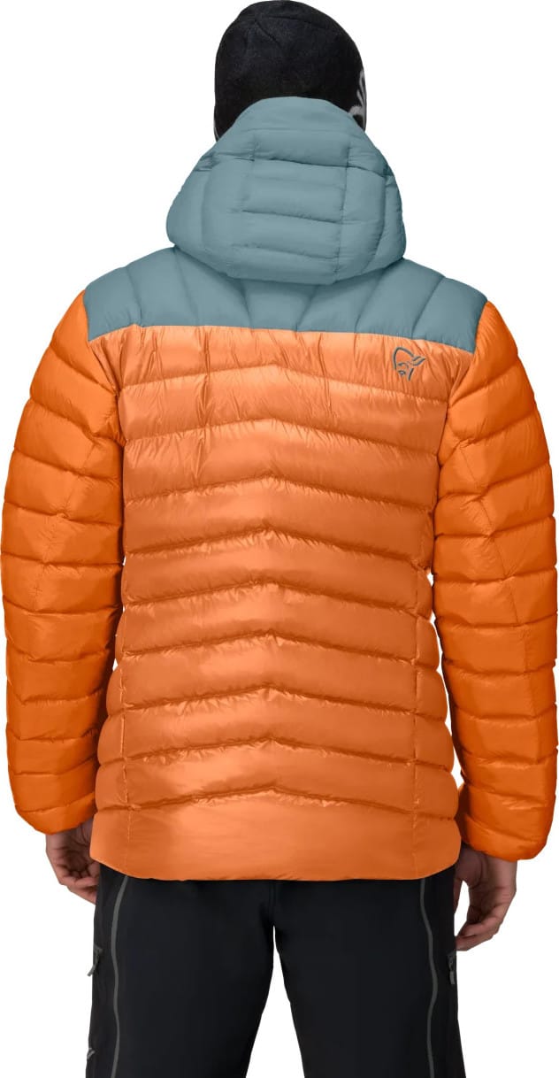 Norrøna Men's Lyngen Down850 Hood Gold Flame Norrøna