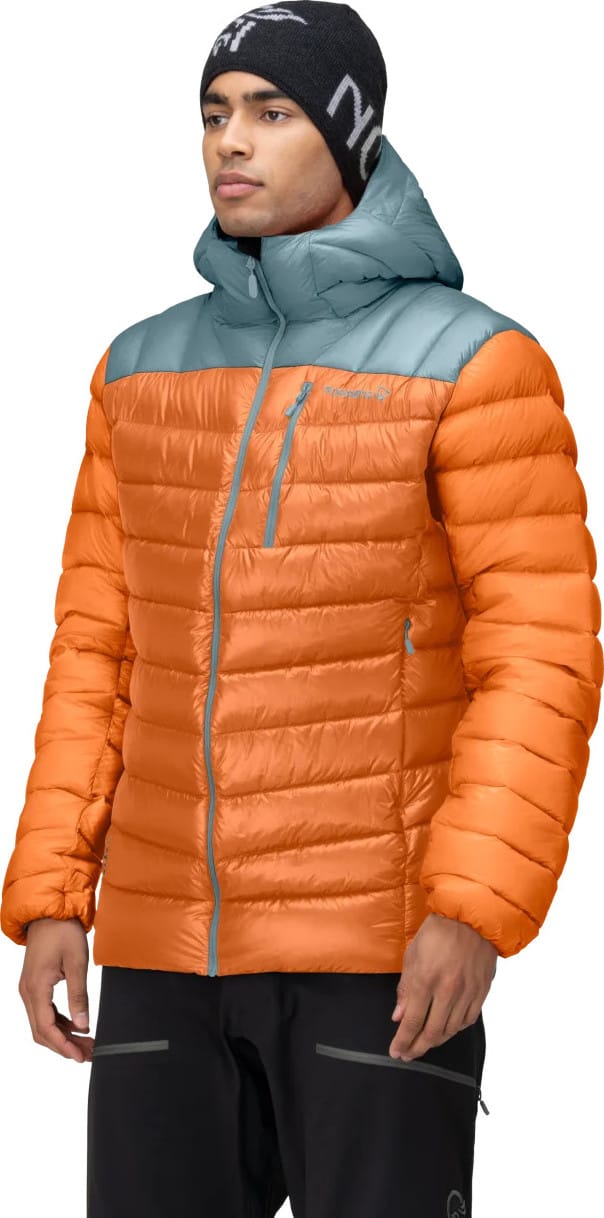 Norrøna Men's Lyngen Down850 Hood Gold Flame Norrøna