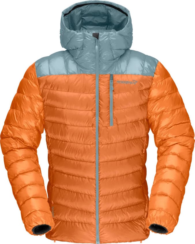 Norrøna Men's Lyngen Down850 Hood Gold Flame