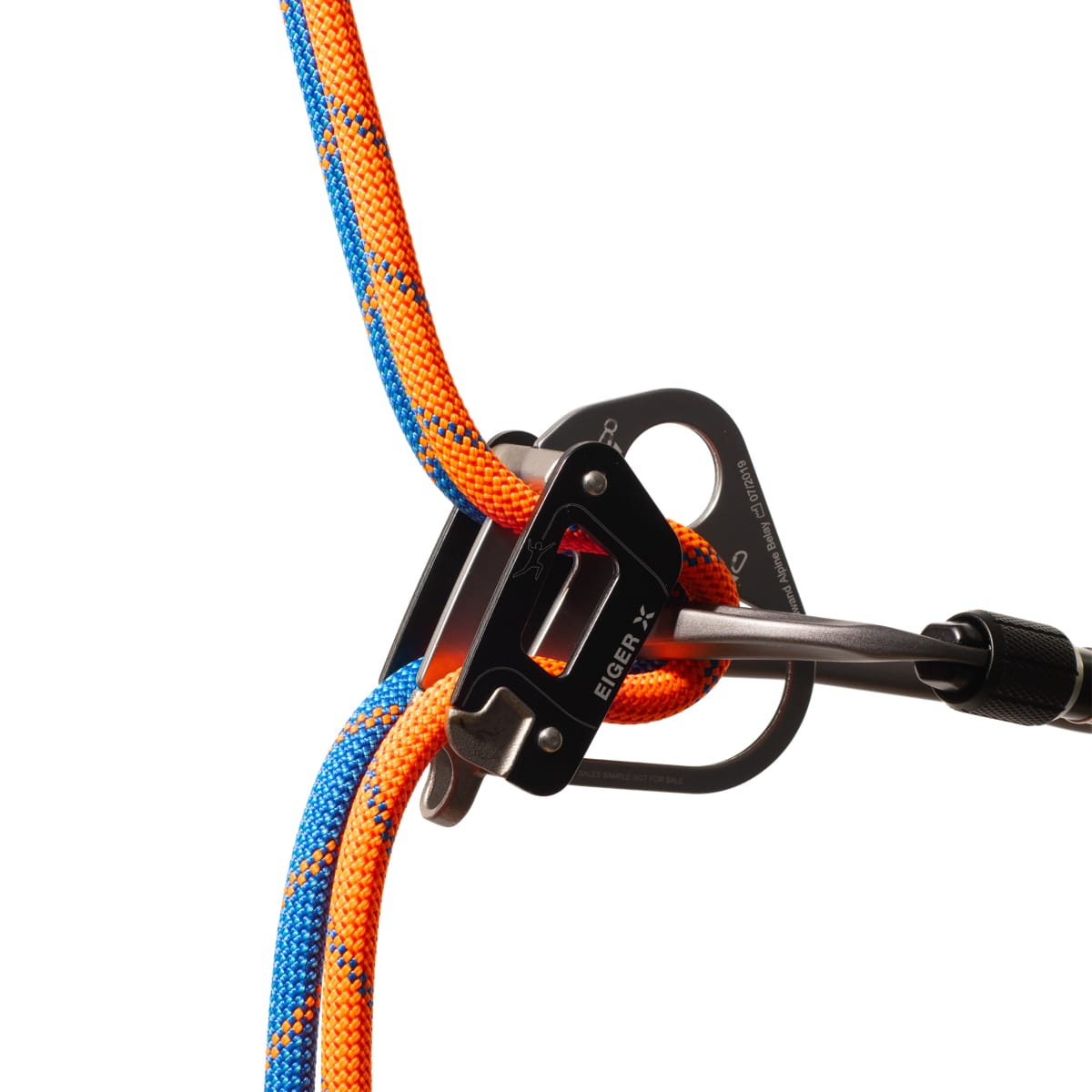 Mammut 7.5 Alpine Sender Dry Rope 70 m Blue-Safety Orange