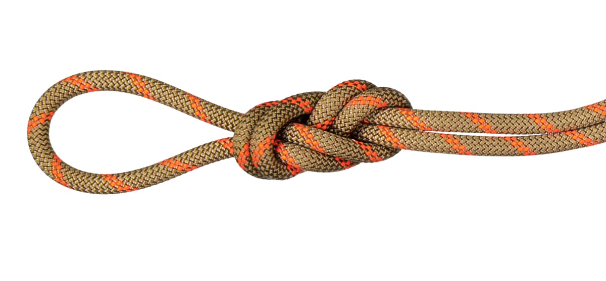 Climbing Rope | 8.0 Alpine Dry Rope Dry Standard, 50m Boa-Safety Orange | Mammut