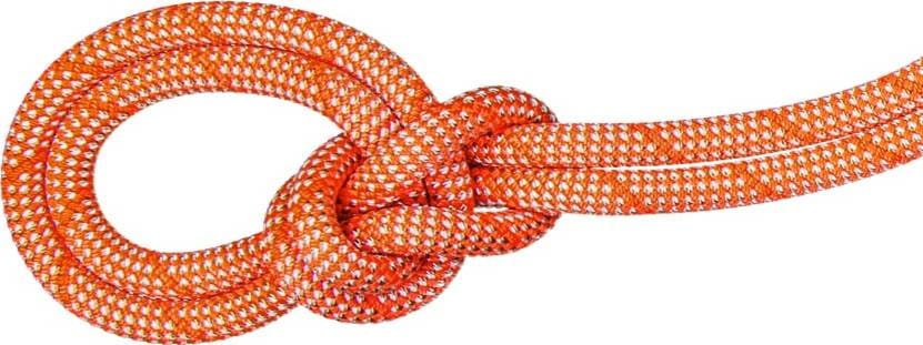 Mammut 9.8 Crag Classic Rope 60m Orange-white