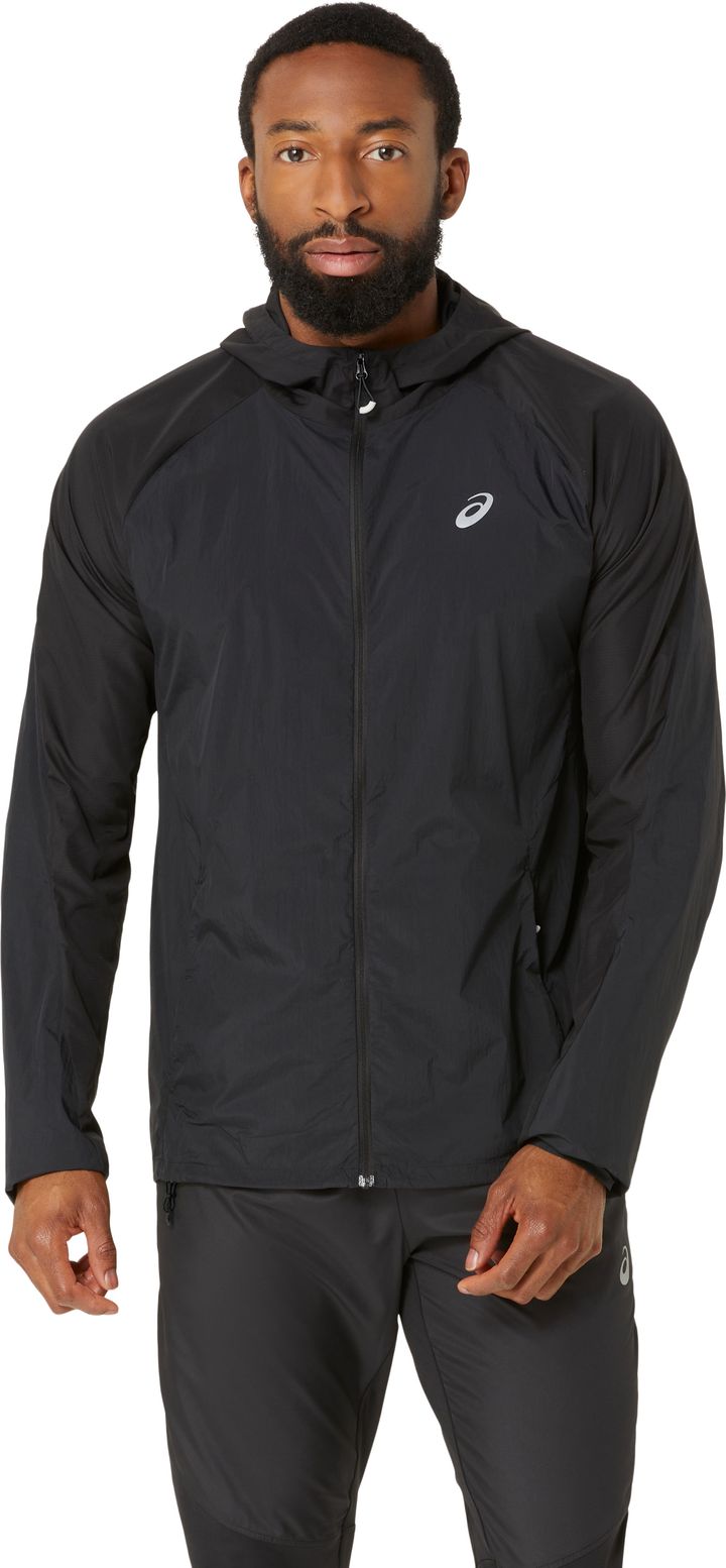 Asics Men's Road Packable Jacket Performance Black Asics