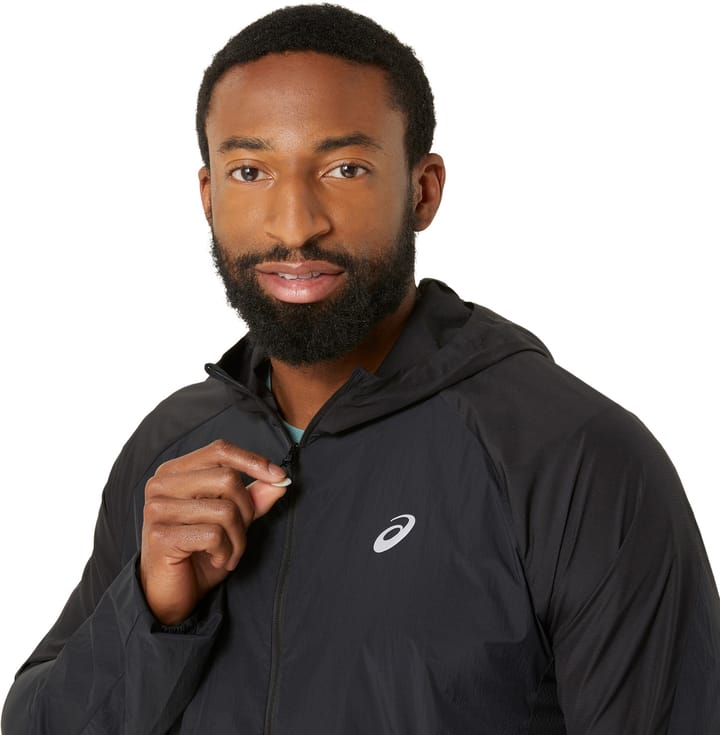 Asics Men's Road Packable Jacket Performance Black Asics