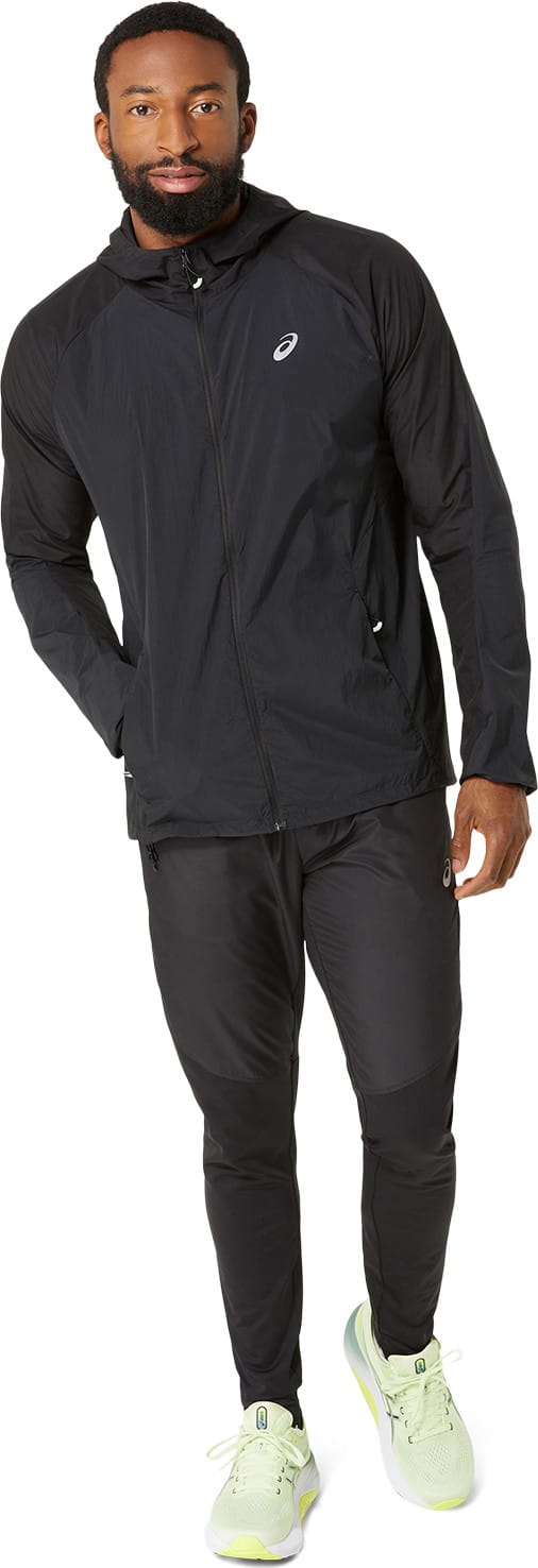 Asics Men's Road Packable Jacket Performance Black Asics