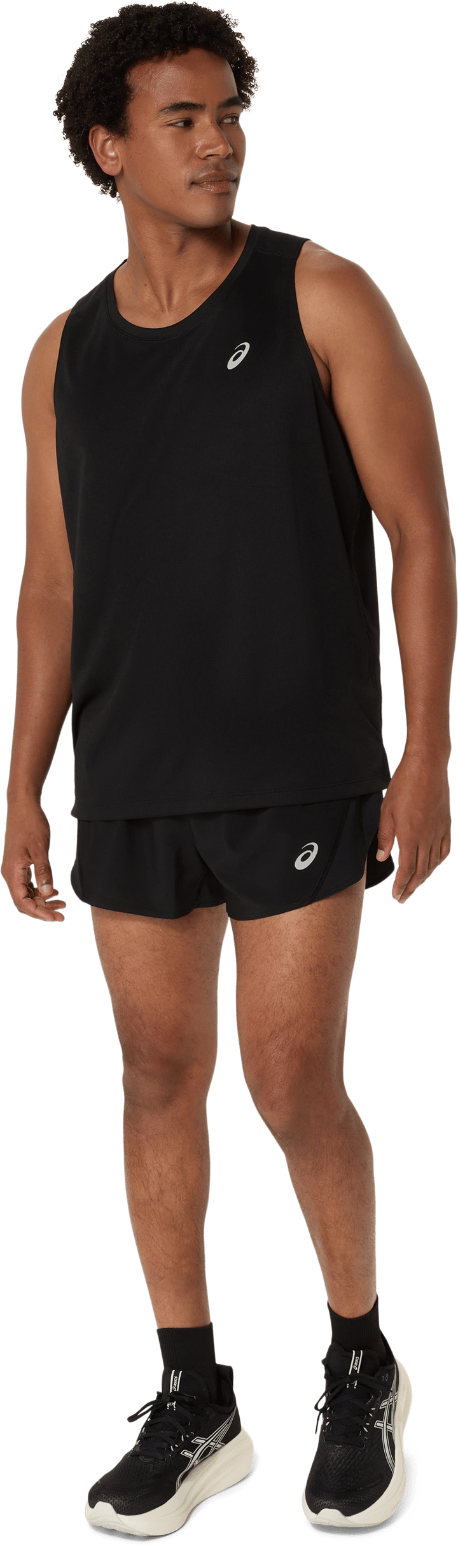 Asics Ms Asics Core Split Short Performance Black Asics