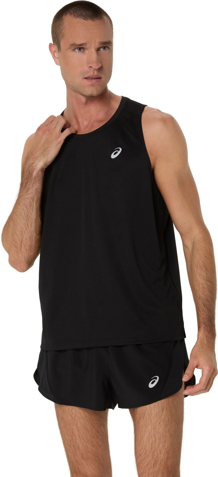 Asics Ms Asics Core Singlet Performance Black Asics