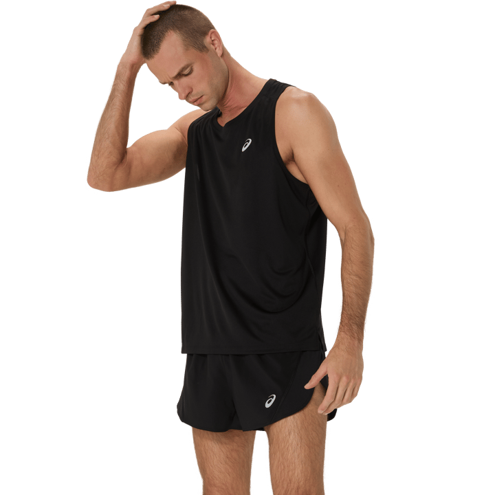 Asics Ms Asics Core Singlet Performance Black Asics