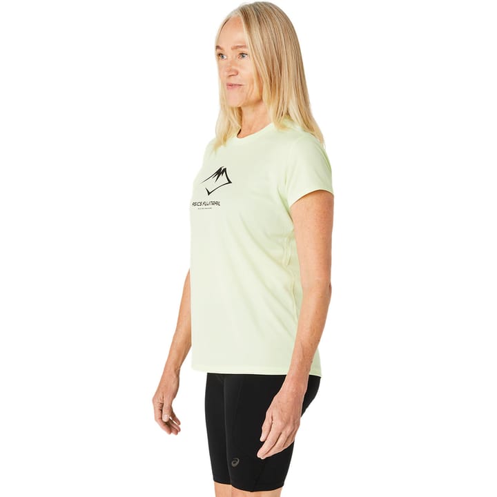 Asics Women's Fujitrail Logo SS Top Cool Matcha Asics