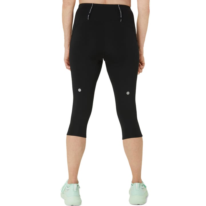 Asics Women's Road High Waist Capri Tight Performance Black Asics