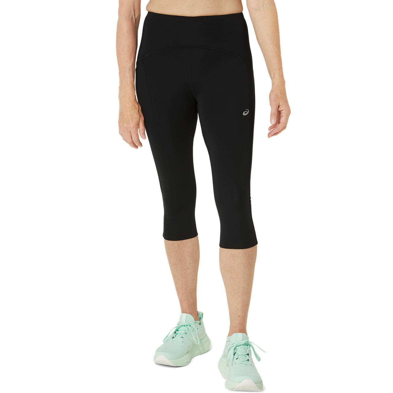 Asics Women’s Road High Waist Capri Tight Performance Black