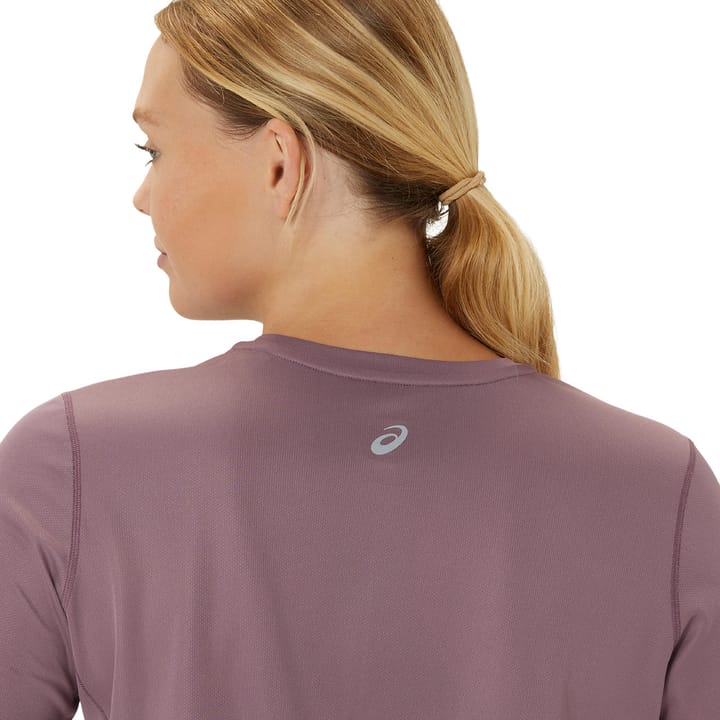 Asics Women's Fujitrail Logo LS Top Dusty Mauve Asics