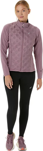 Asics Women’s Road Winter Jacket Dusty Mauve