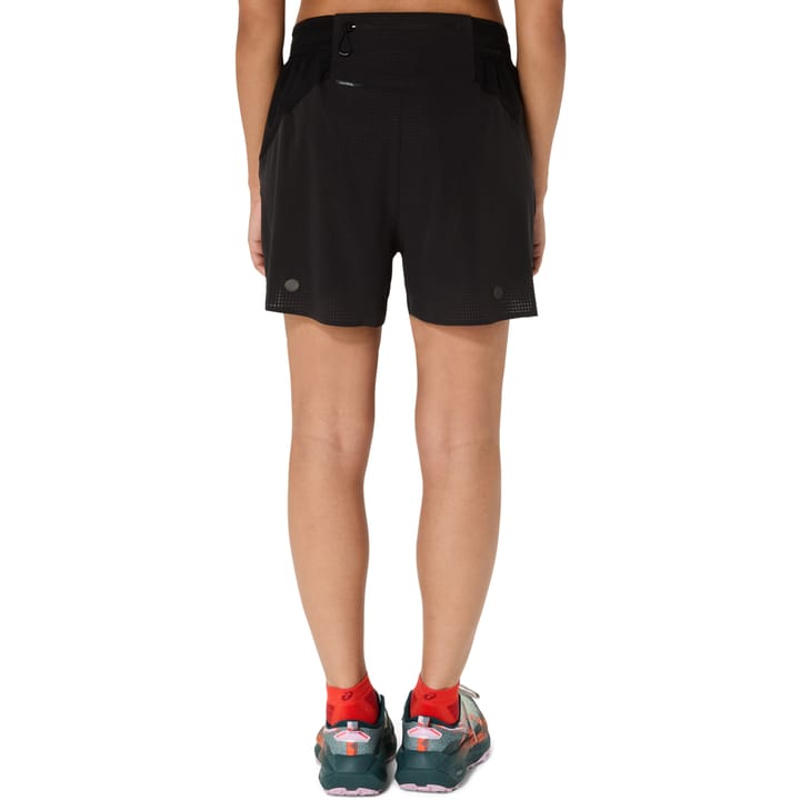 Asics Wms Fujitrail Elite Short Performance Black Asics