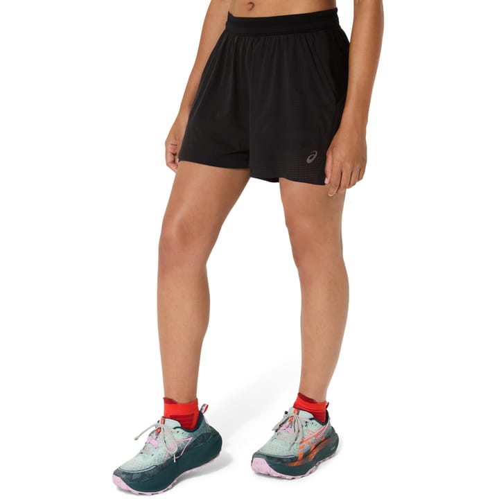 Asics Wms Fujitrail Elite Short Performance Black Asics