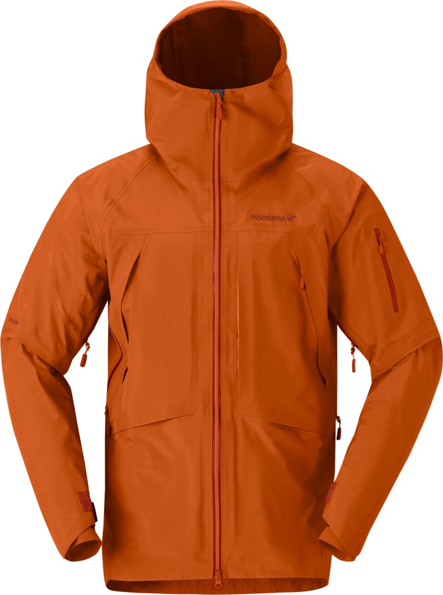 Norrøna Men’s Møre GORE-TEX Jacket  Gold Flame