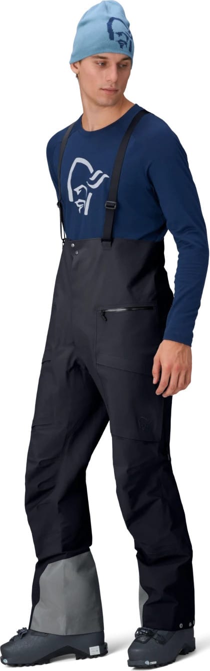 Norrøna Men's Møre GORE-TEX Salopette  Caviar Norrøna